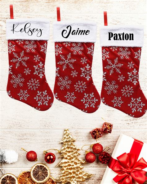 personalized stockings for christmas etsy